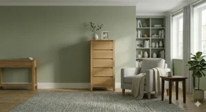 Illustration comparing the internal storage volume of a 6-drawer tall chest versus a 6-drawer wide chest.